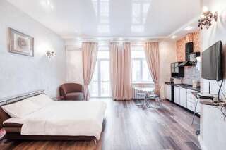 Апартаменты BestKievApartment Киев Апартаменты-студио с гидромассажной ванной – улица Лысенко, 3-1